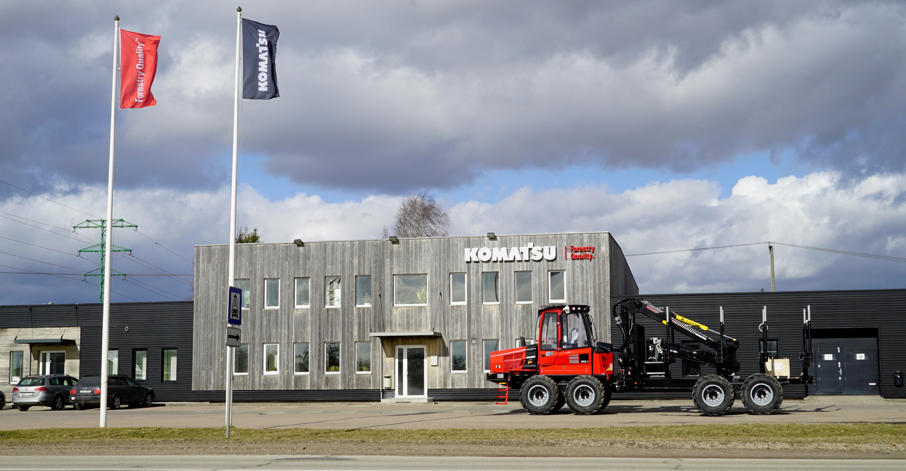 Haitek Latvia Komatsu Forest dealer