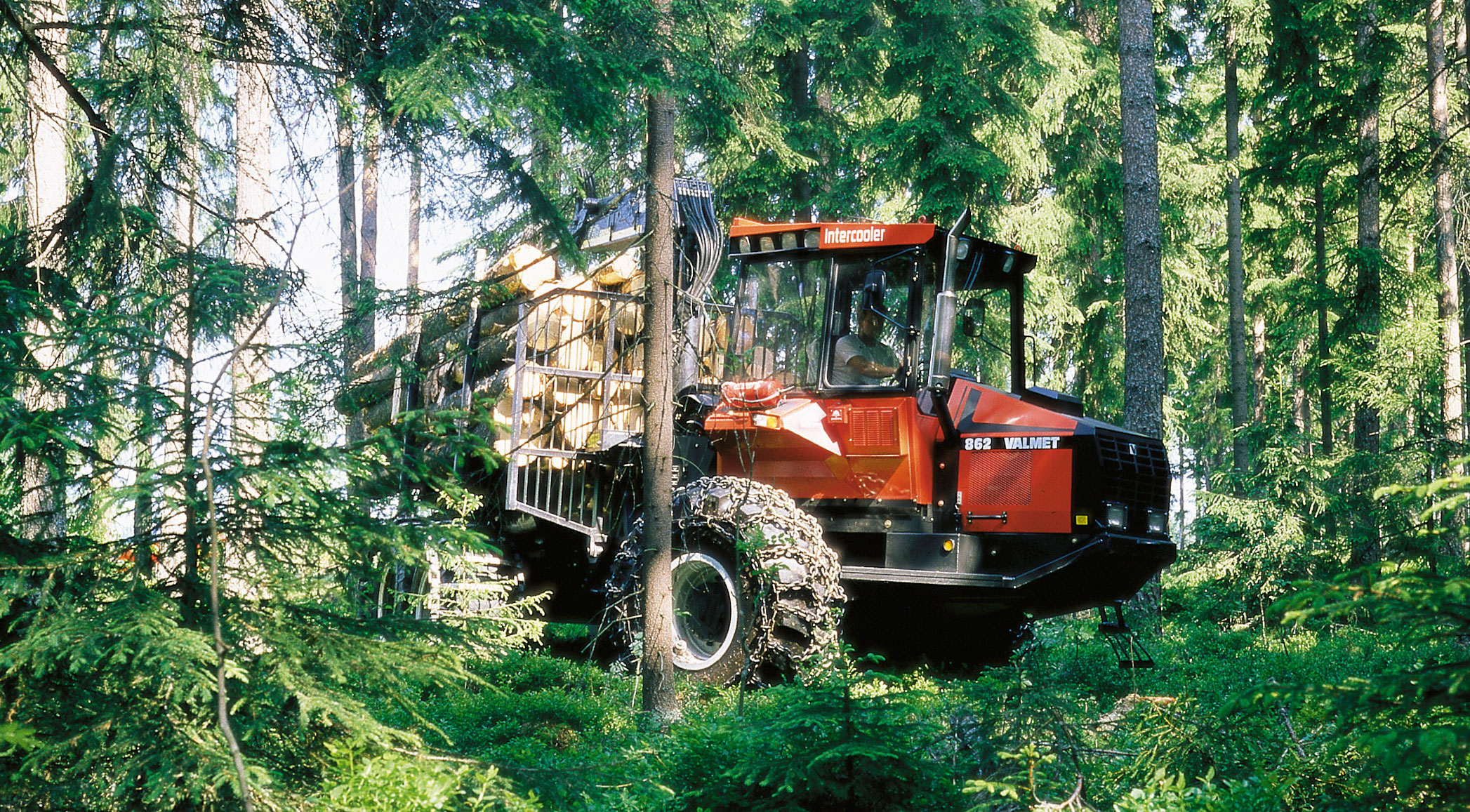 Valmet 862 intercooler