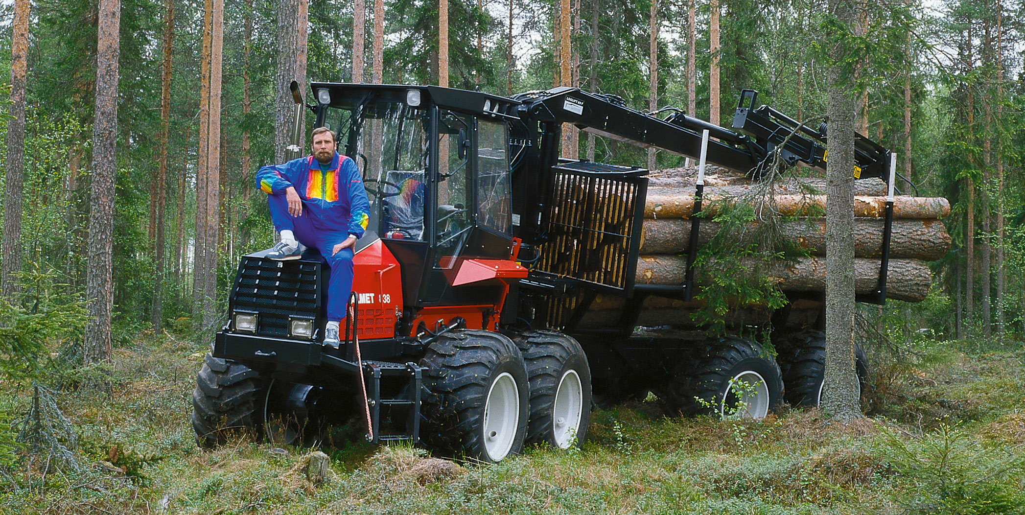 Valmet 838 ja Juha Mieto