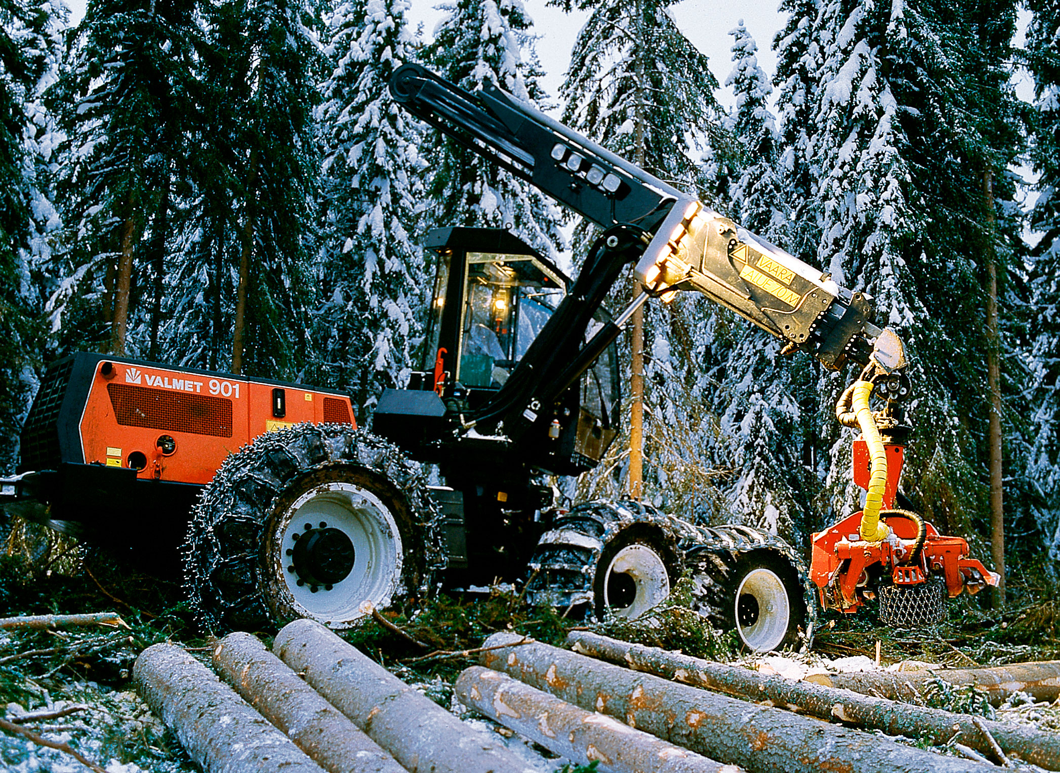 6-pyöräinen Valmet 901