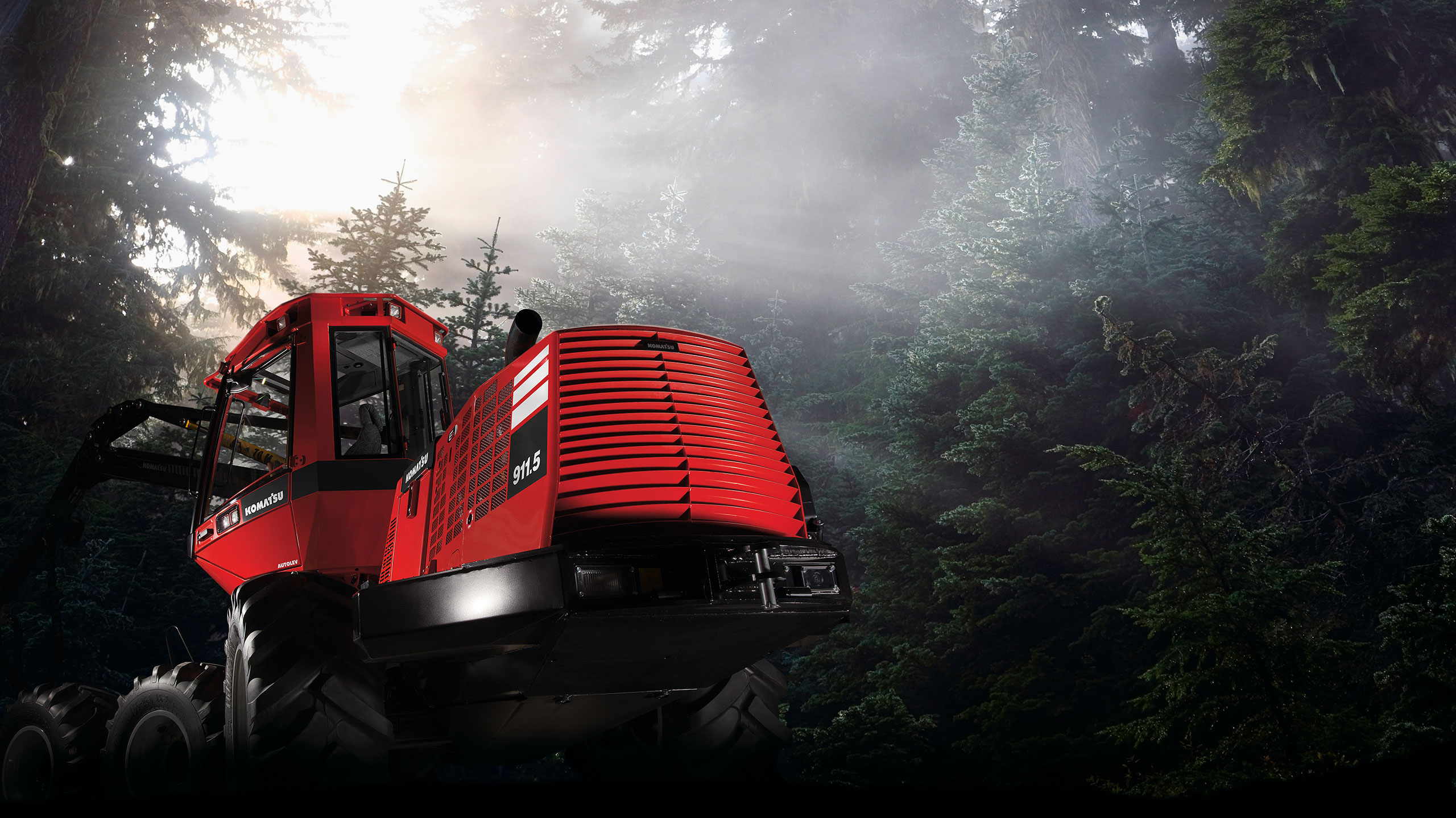 Komatsu 911.5 -hakkuukone