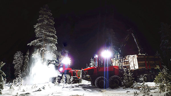 Luminen työmaa, kuva Tuomo Väyrynen