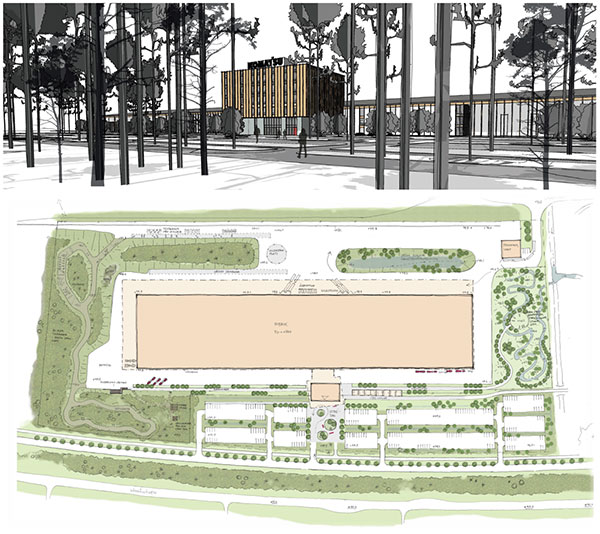 Komatsu Forest AB:n uusi tehdas Uumaja