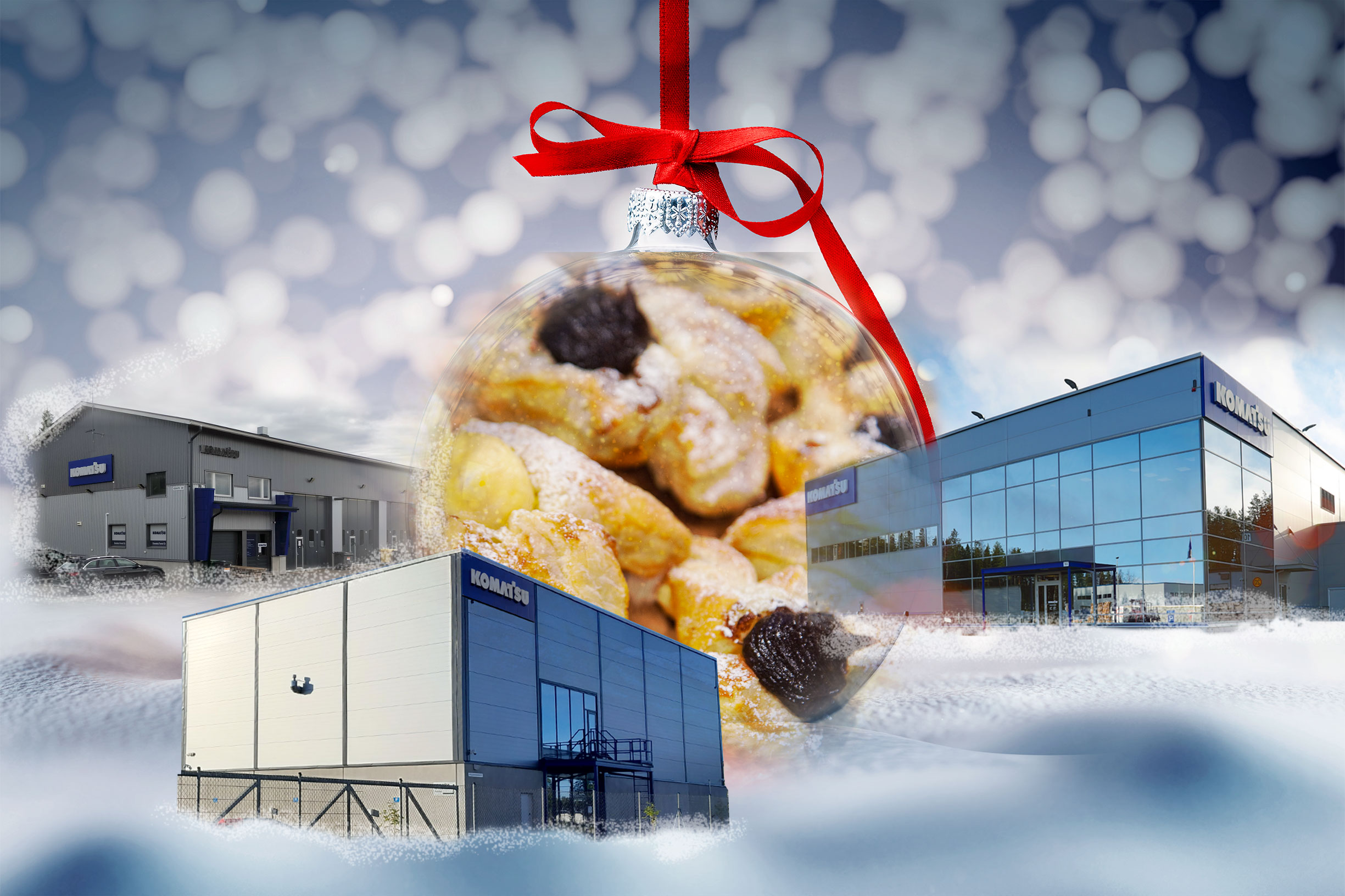 Joulutorttukahvitarjoilu palvelukeskuksissa Pirkkalassa, Jyväskylässä ja Rovaniemellä