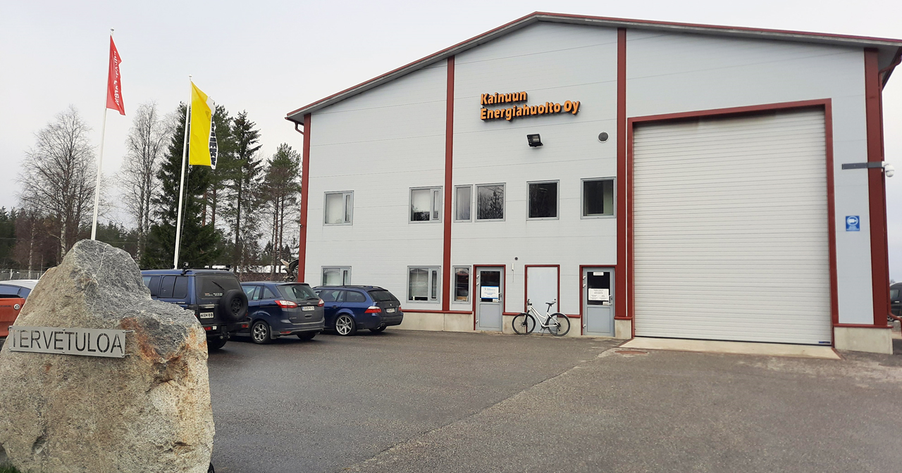 Kainuun Energiahuolto Kuvaja Oy:n vuonna 2008 valmistuneet toimitilat