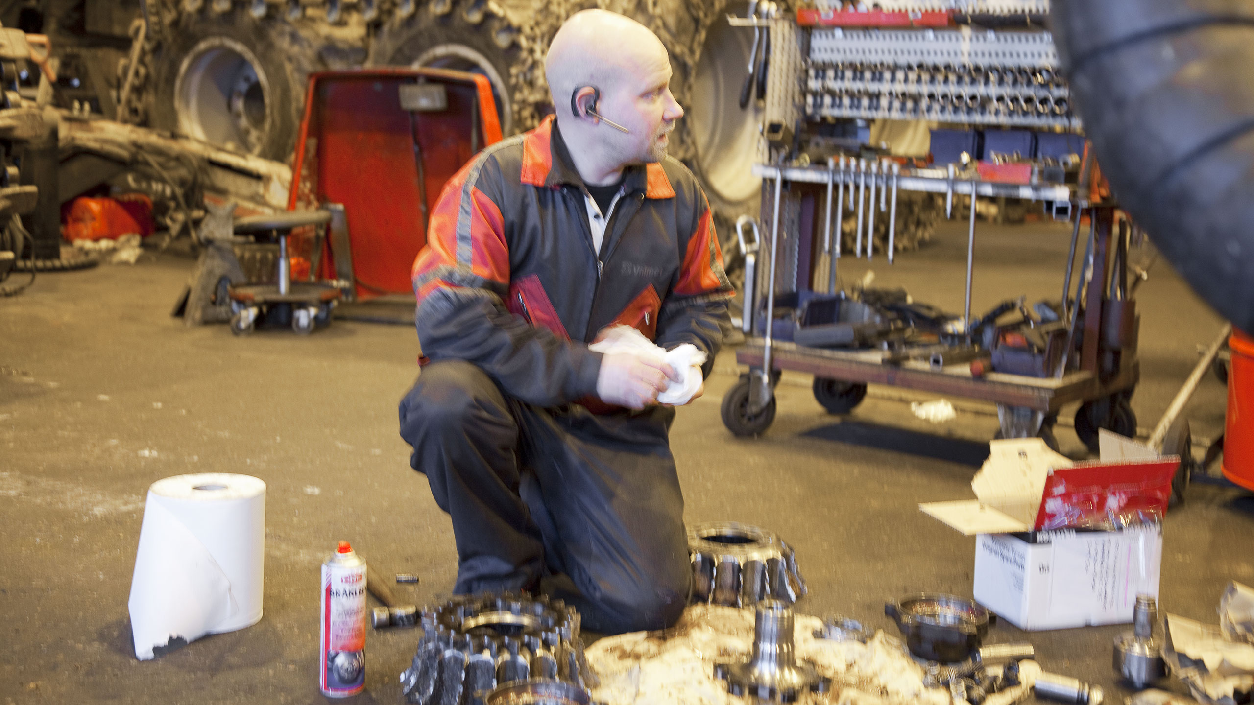 Sami Ala-Sulkava saa tarvitsemansa varaosat