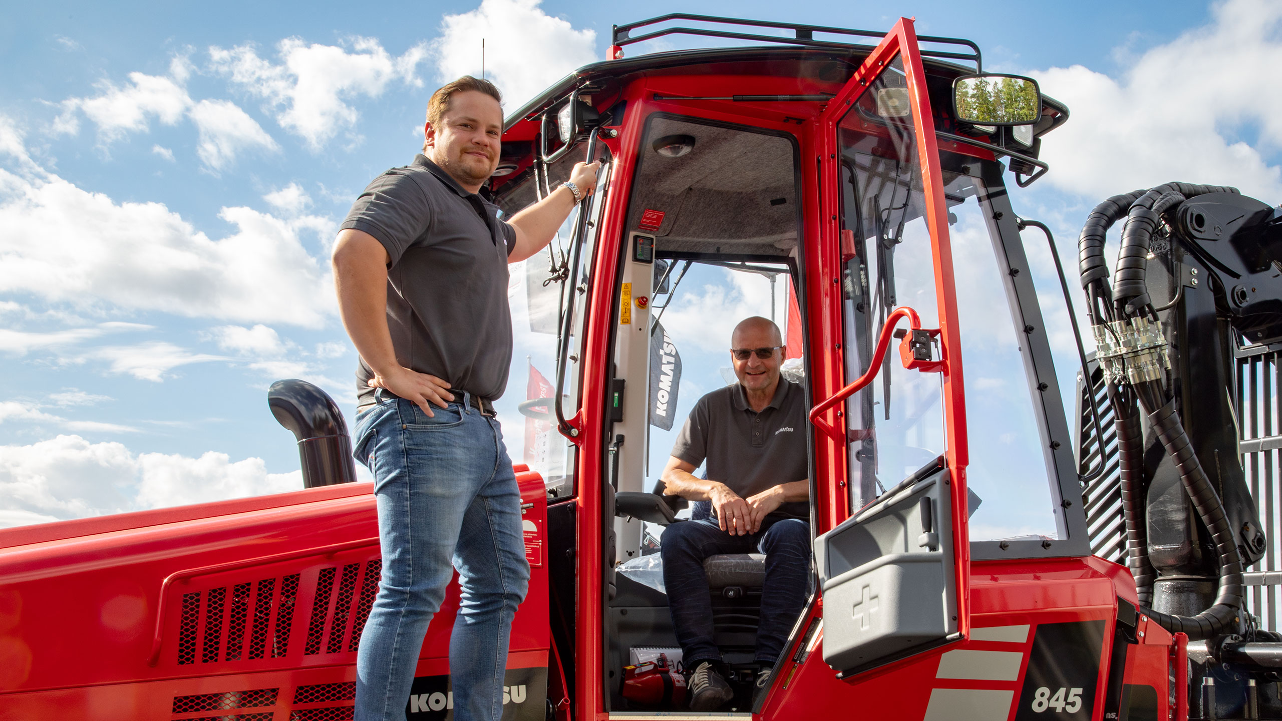 Jani Tuulaniemi ja Raimo Nieminen