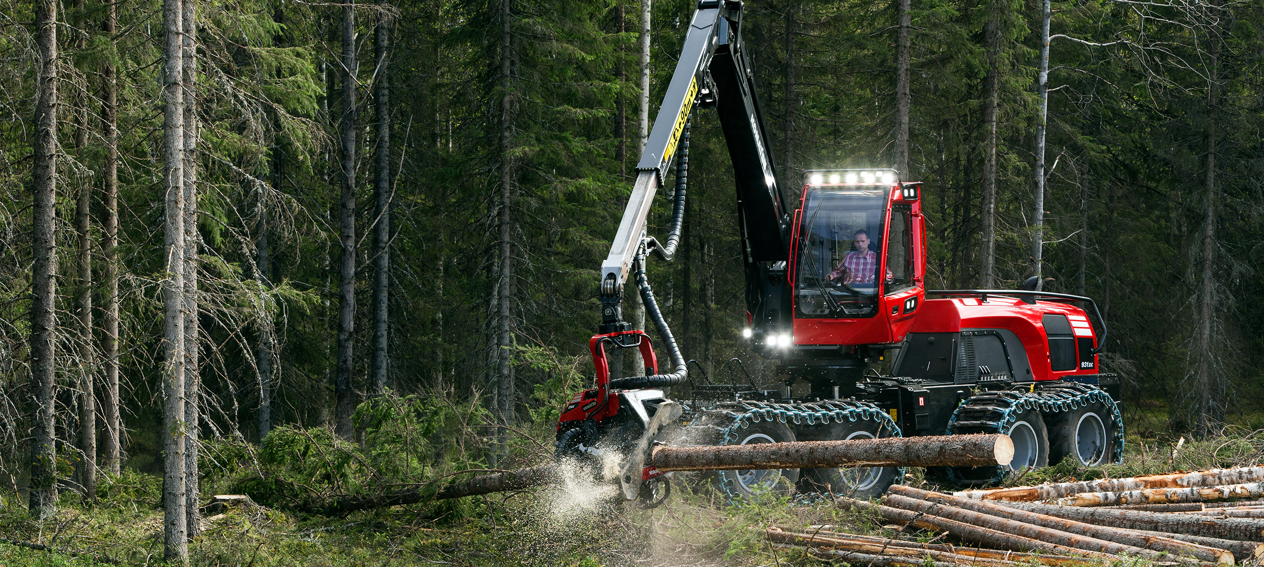 Komatsu 931XC -hakkuukone