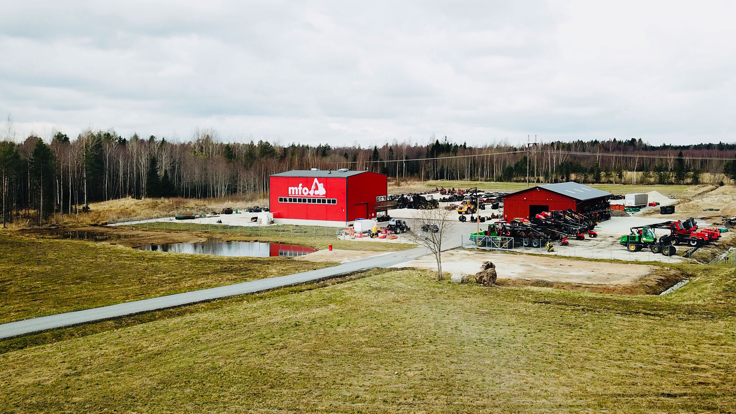 MFO OÜ:n toimitilat, Mustvee, Vilusi