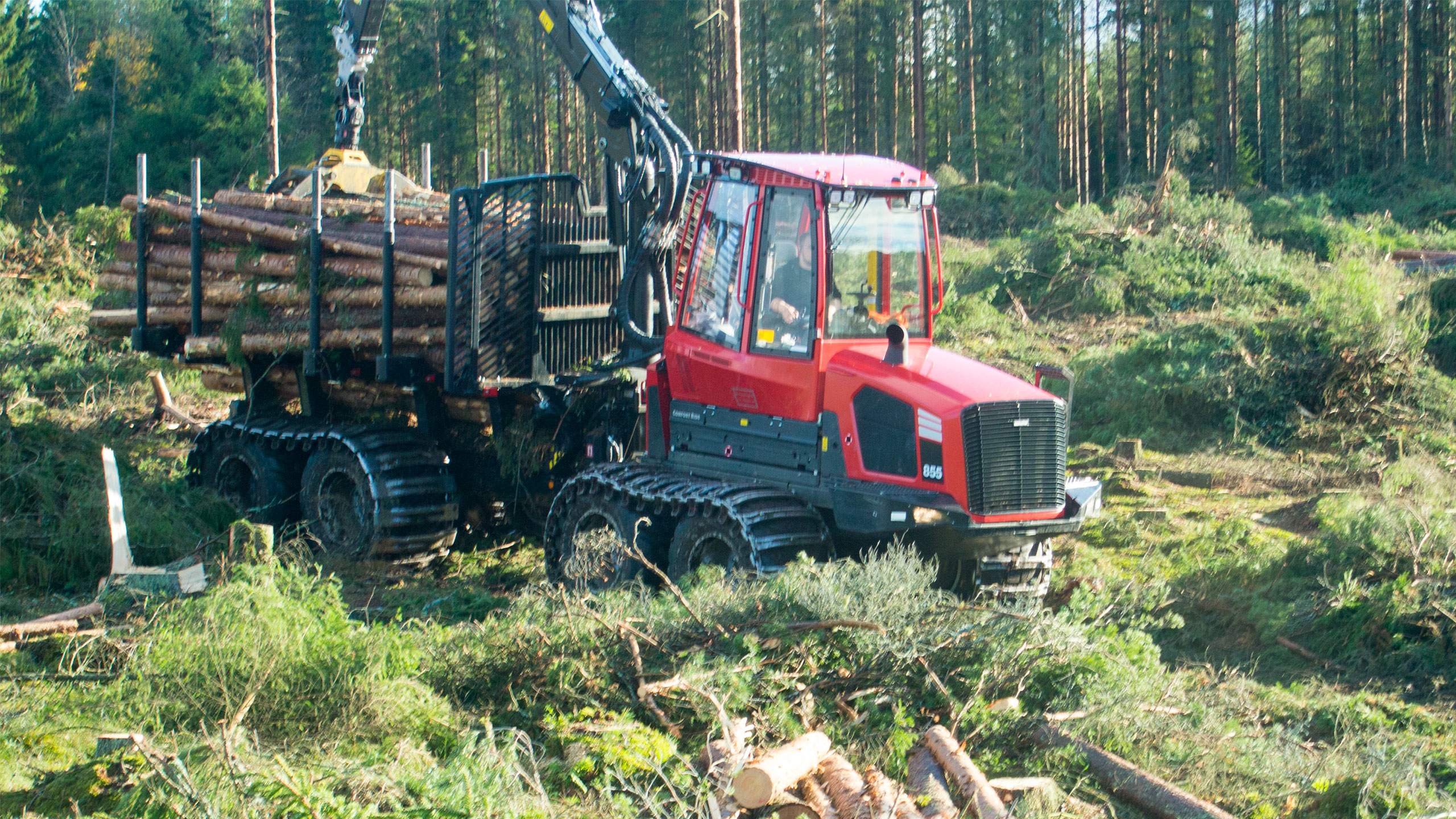 Kuljettaja kaiken keskipisteessä