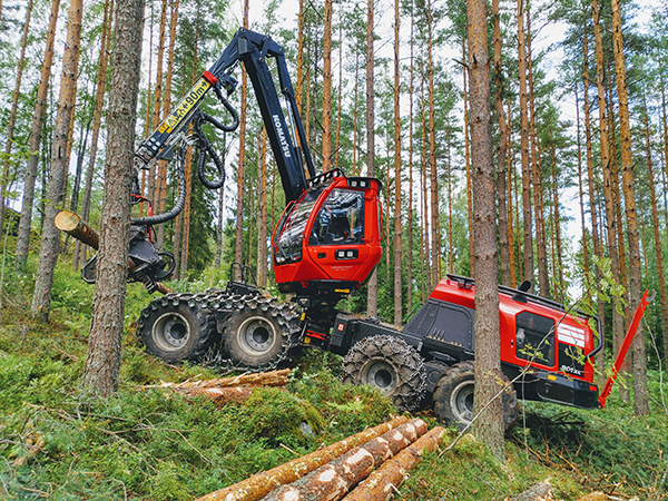 Komatsu Forest -valokuvauskilpailu heinäkuu sija 3 Jonathan Lindholm