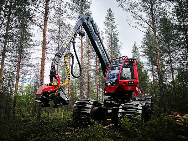 Komatsu Forest -valokuvauskilpailu heinäkuu sija 3. Matias Kannala