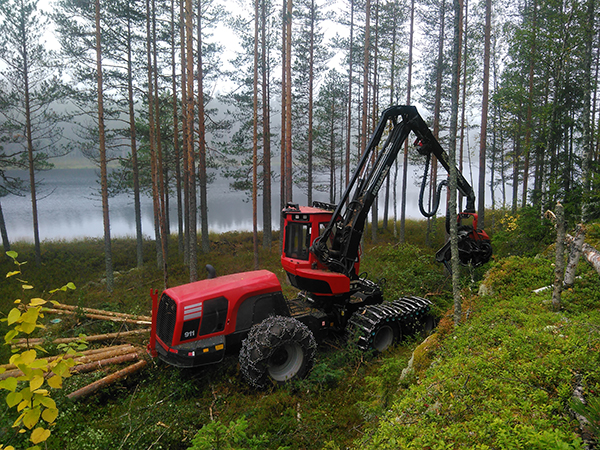 Komatsu Forest -valokuvauskilpailu syyskuu sija 2 Antti Huttunen