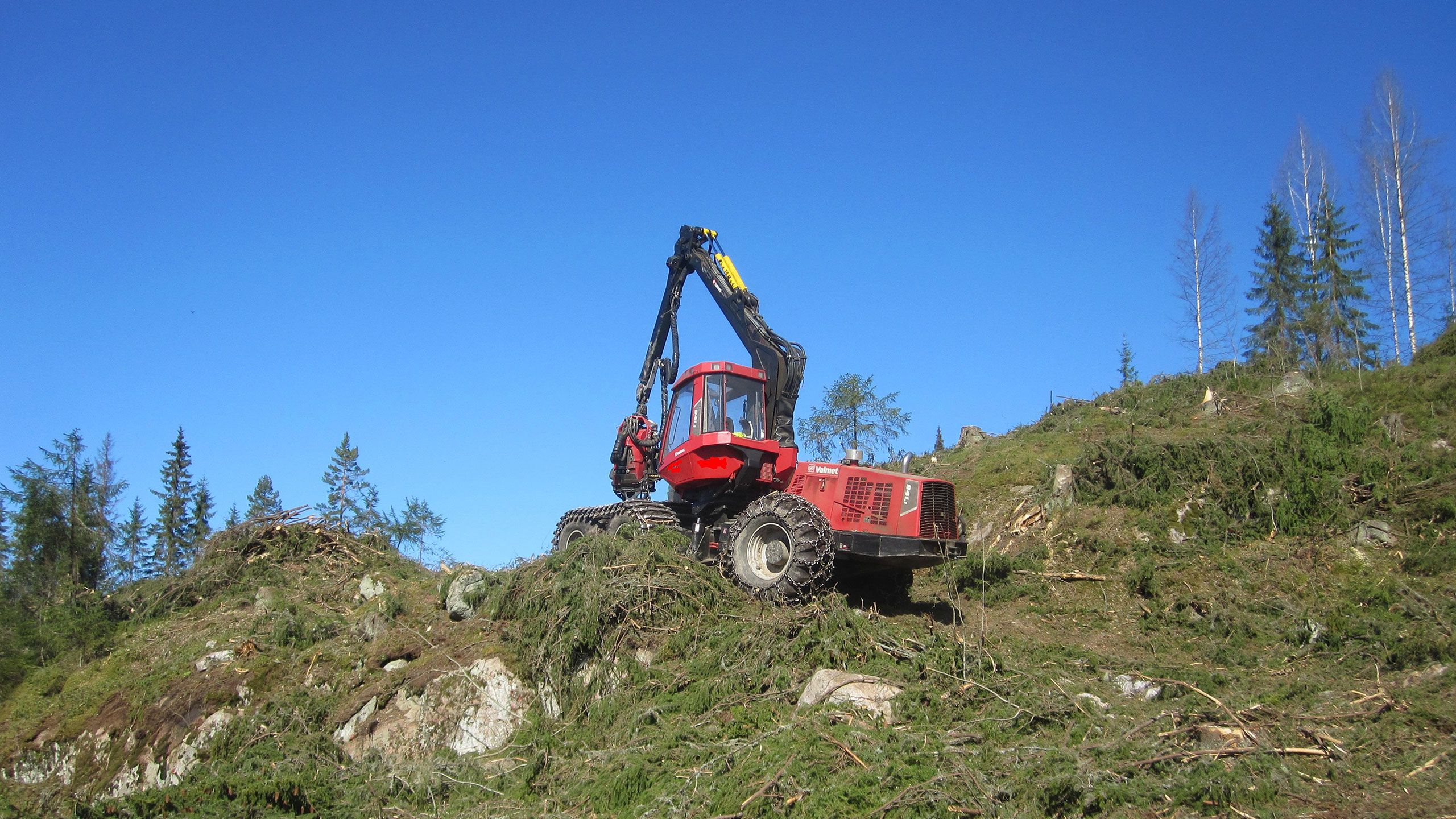 Komatsu Forest -valokuvauskilpailu huhtikuu sija 1. Markku Seppälä