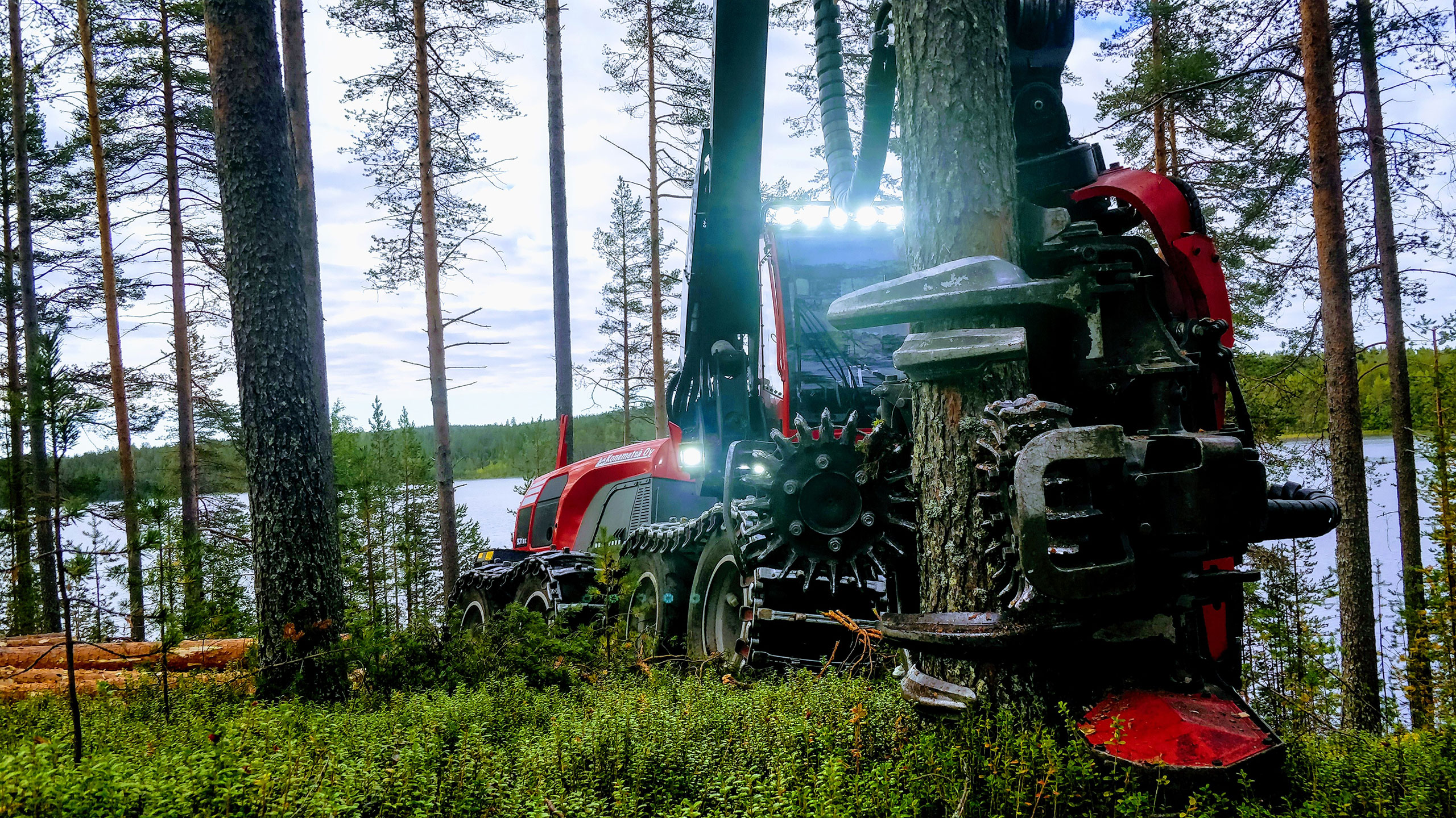 Komatsu Forestin valokuvauskilpailu elokuu 2020, 1. palkinto: Jarno Holck