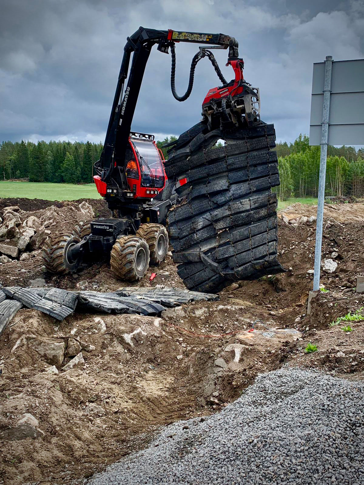 Komatsu Forestin valokuvauskilpailu heinäkuu 2020: Jaakko Mäkinen