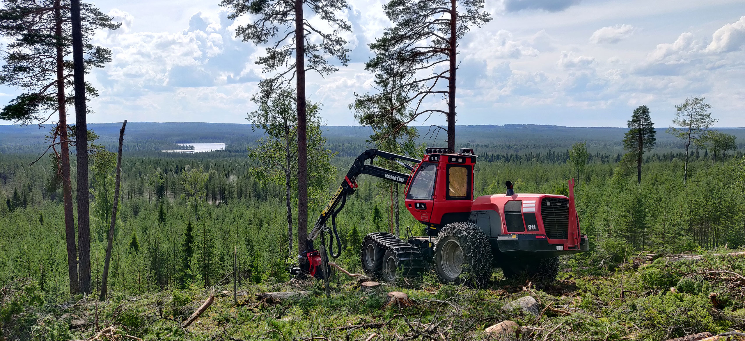 Komatsu Forestin valokuvauskilpailu heinäkuu 2020, 2. palkinto: Mikko Ruokamo