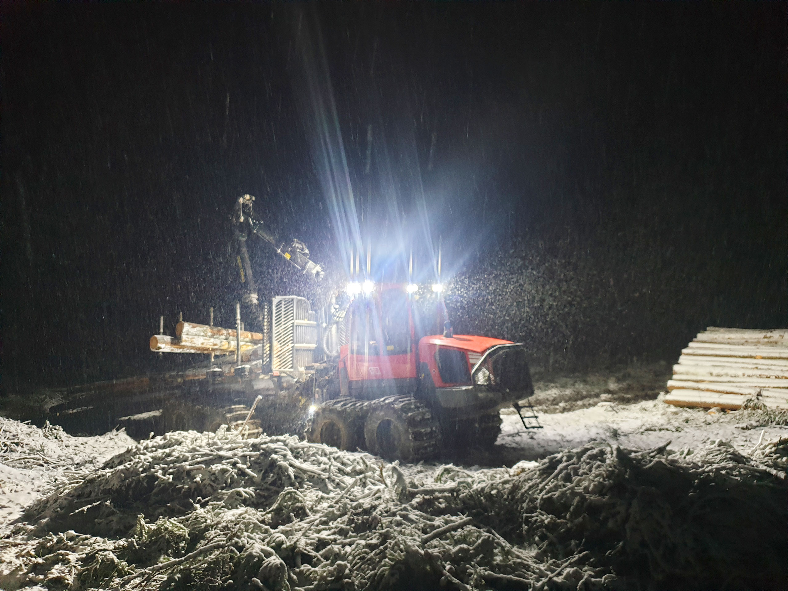 Komatsu Forestin valokuvauskilpailu joulukuu 2020, 3. palkinto: Joni Kuha