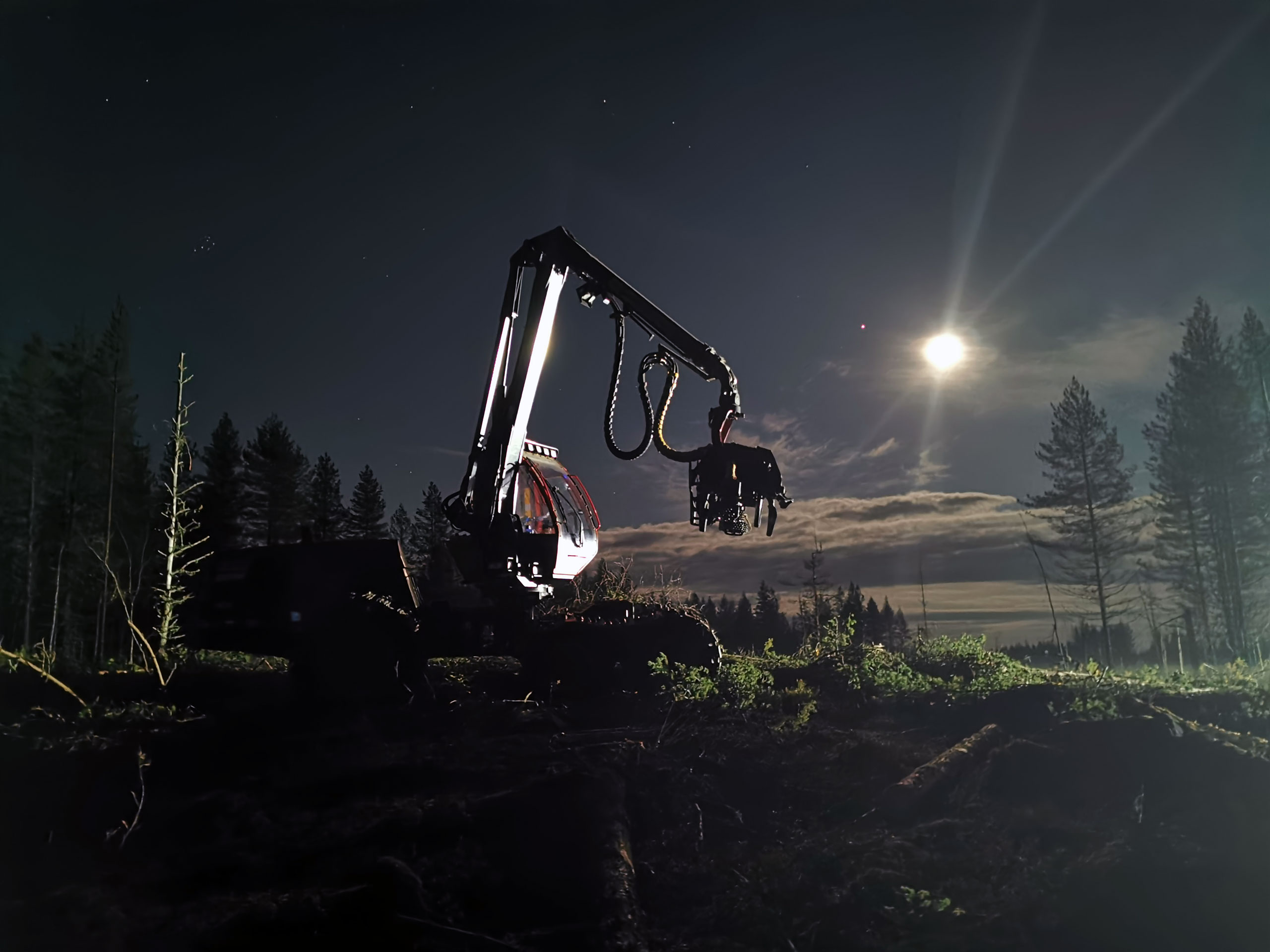 Komatsu Forestin valokuvauskilpailu lokakuu 2020, 1. palkinto: Miika Kannala