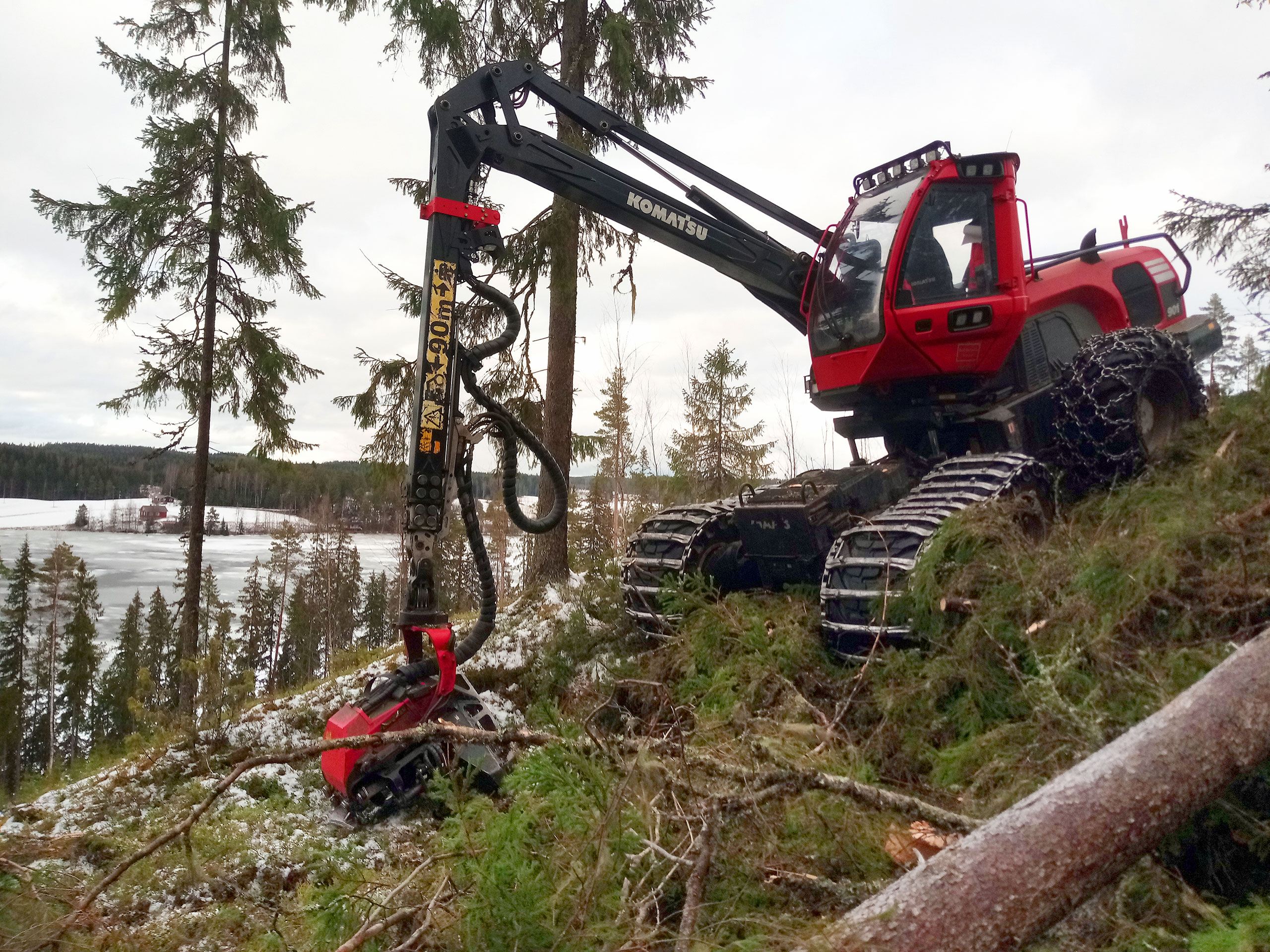 Komatsu Forestin valokuvauskilpailu maaliskuu 2020, 3. palkinto: Ville Kulmala