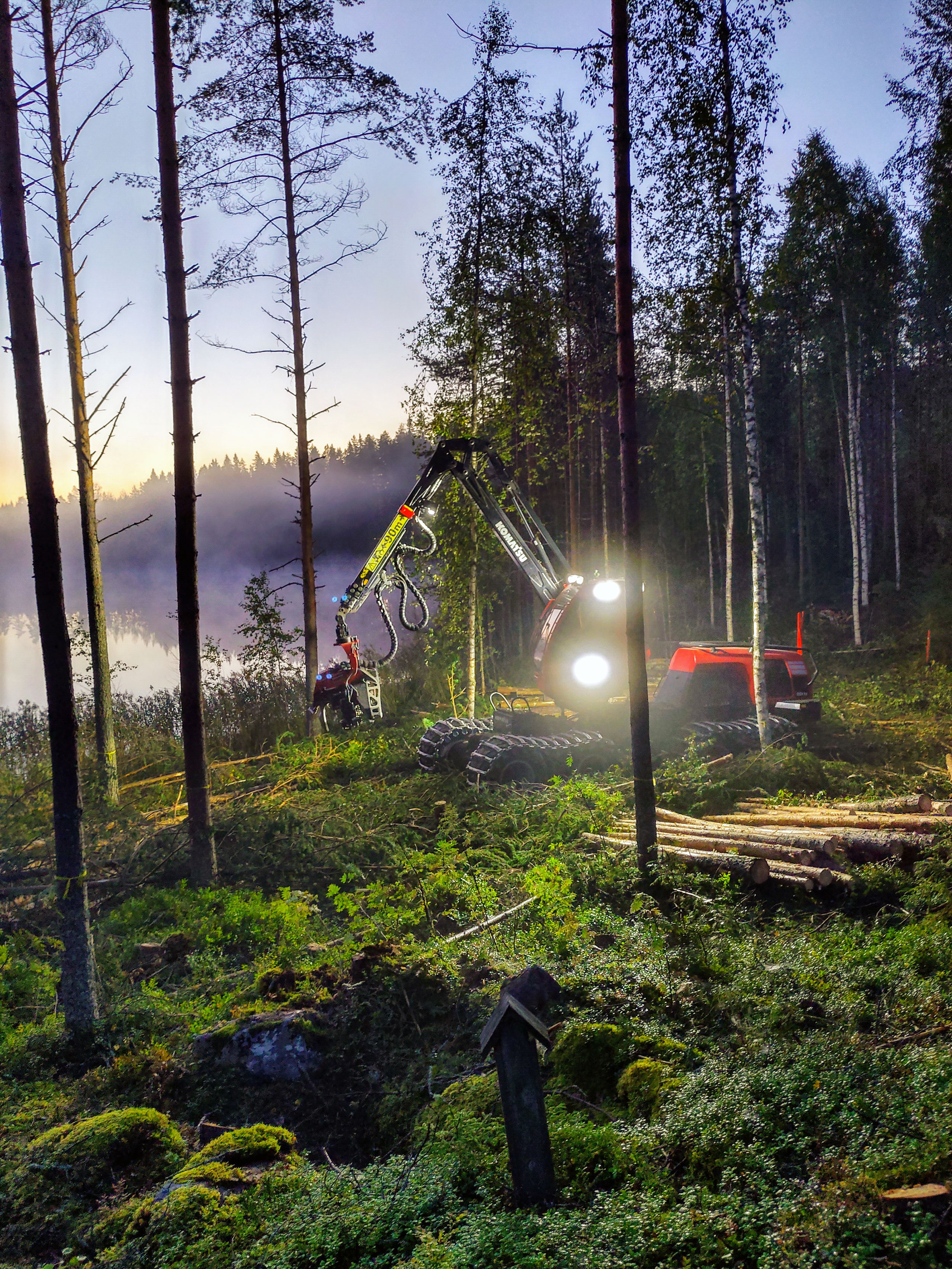 Komatsu Forestin valokuvauskilpailu syyskuu 2020, 2. palkinto: Jani Lappalainen