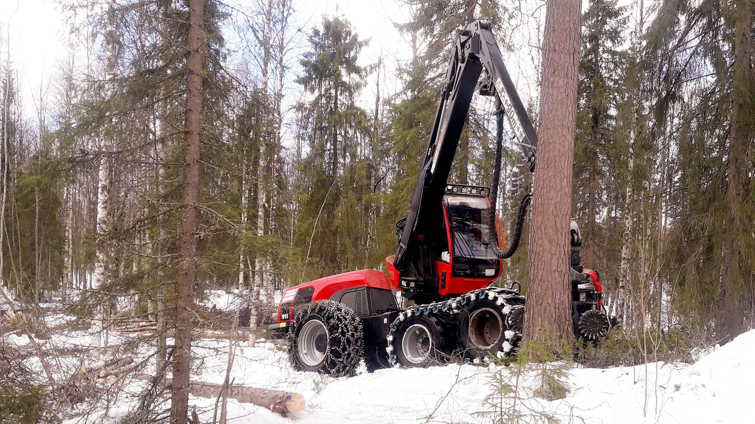 Komatsu Forestin valokuvauskilpailu toukokuu 2020, 3. palkinto: Arto Sarajärvi