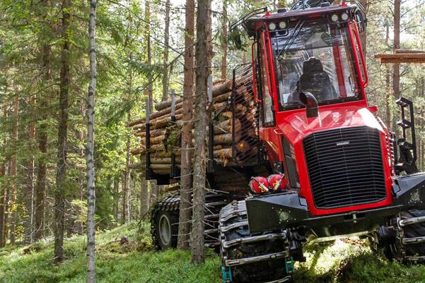 Komatsu 825TX Thinning gate and bunks