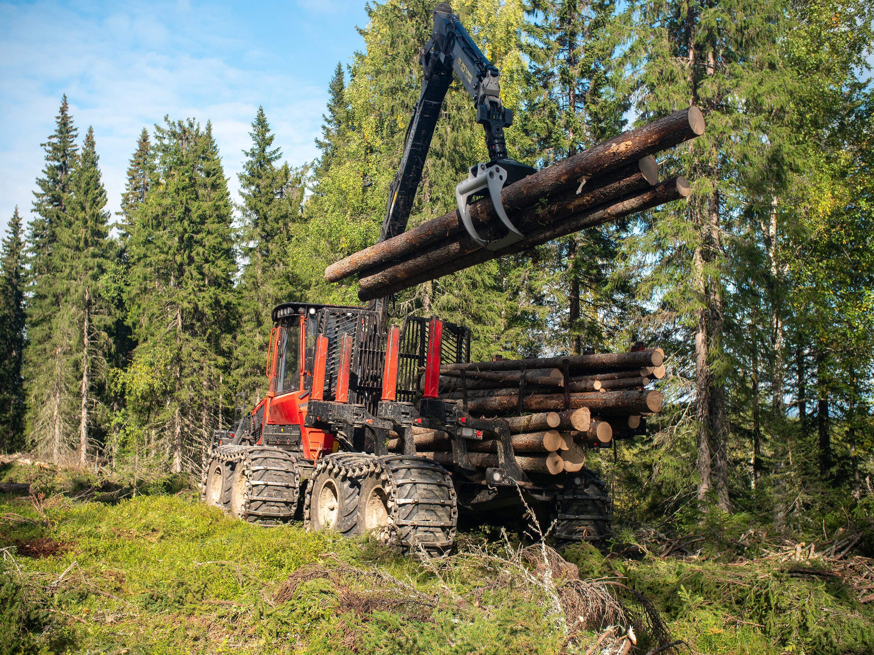 Komatsu-puutavarakourat