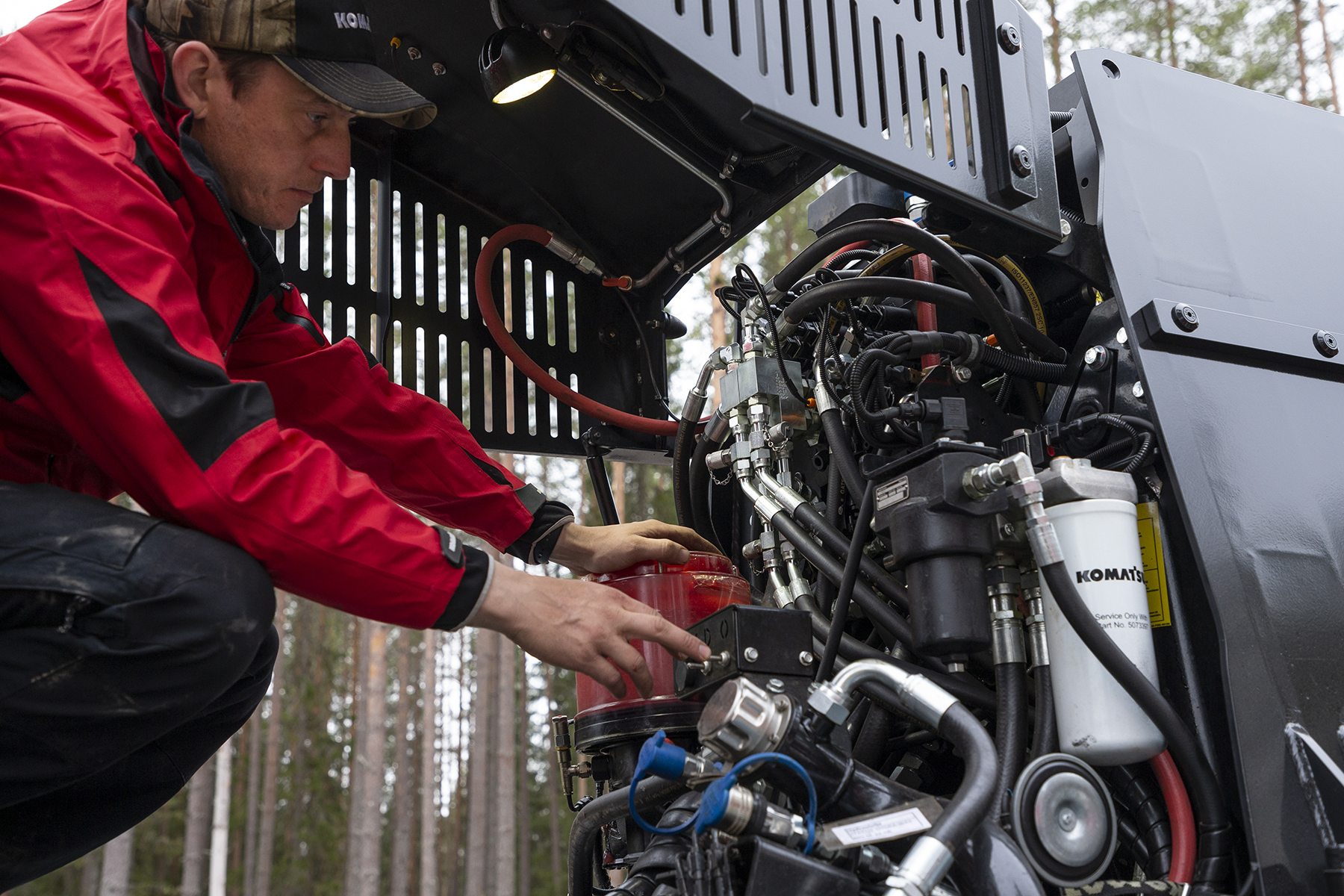 Komatsu 2020 Stage V - moottorit